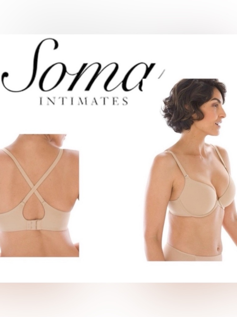 NWOT Soma Memorable Full Coverage Wireless Bra Size 40C